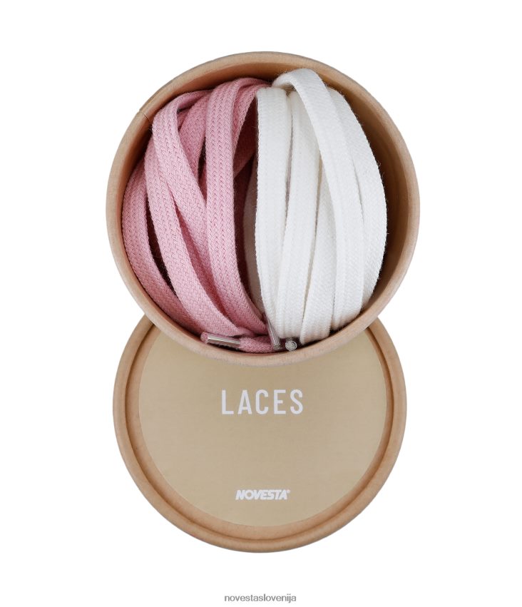 dodatki Novestabombažne vezalke 10 bele/03 ruz TP66VX311